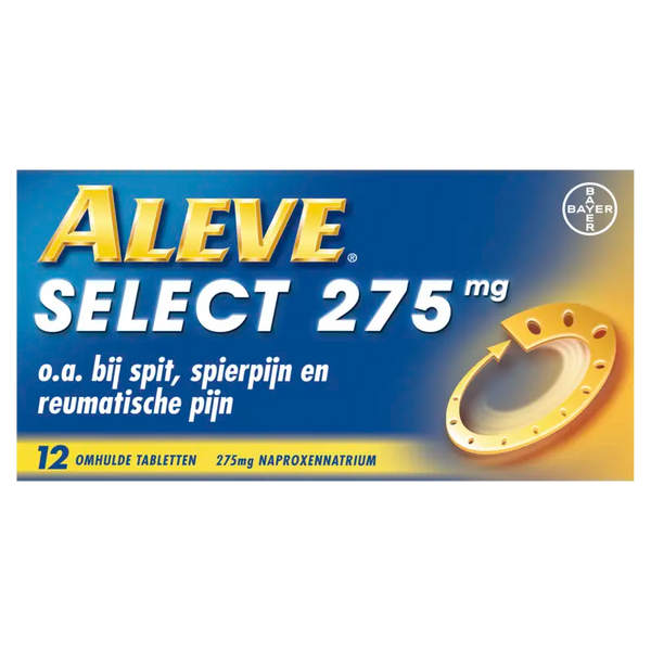 Aleve Select pijnstiller 275 mg