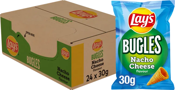 Lay's Bugles nacho cheese 24-pack