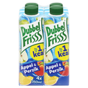 DubbelFrisss 1kcal apple-peach 4-pack