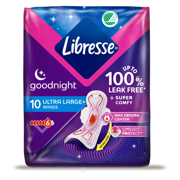 Libresse Ultra Nachtflügel Monatsbinde