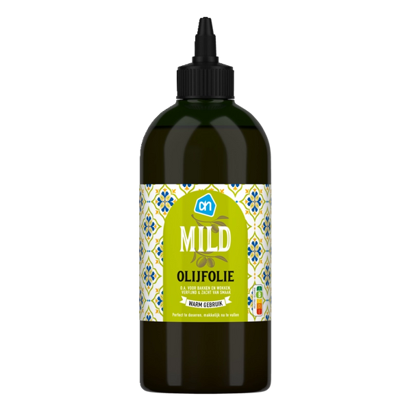 Mild olijfolie knijpfles