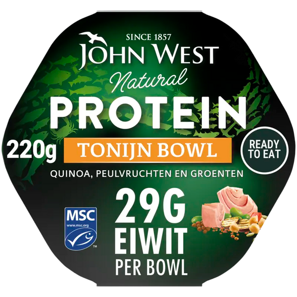 John West Protein-Thunfisch-Bowl mit Quinoa und Hülsenfrüchten