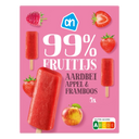 99 % Fruchteis Erdbeere, Apfel & Himbeere