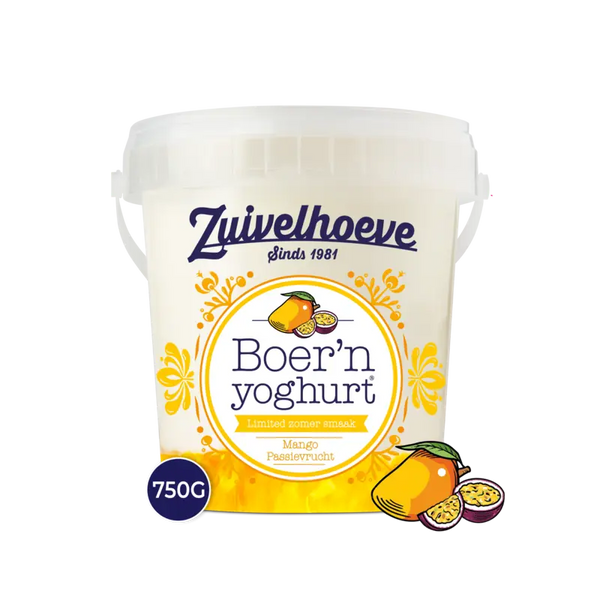 Zuivelhoeve Bauernjoghurt Mango-Passionsfrucht
