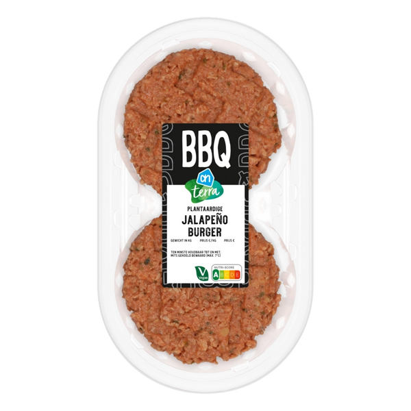Terra Pflanzlicher Jalapeño-Burger BBQ