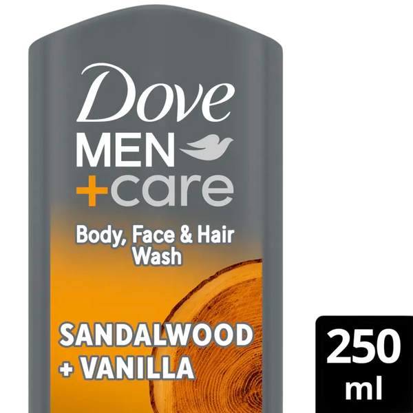 Dove Men+care Sandelholz + Vanille Duschgel