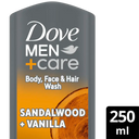 Dove Men+care Sandelholz + Vanille Duschgel