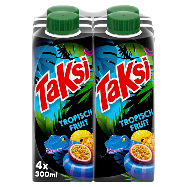 Taksi Tropical Fruit 4-pack