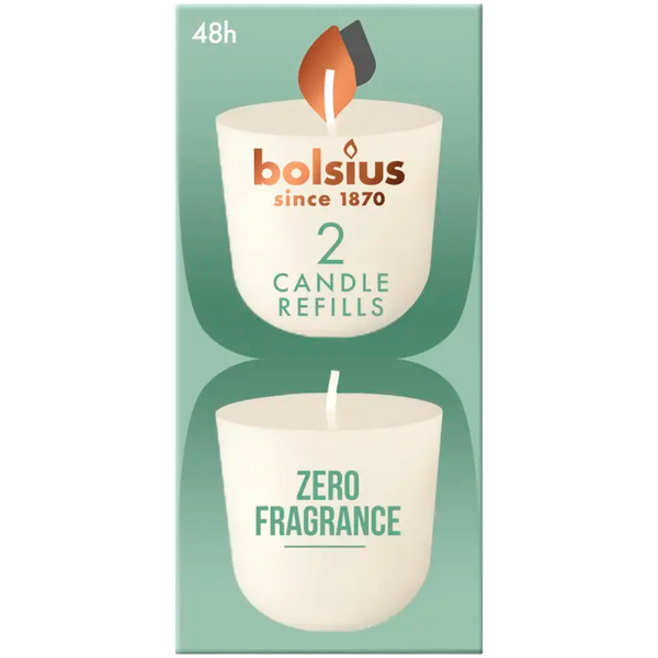 Bolsius Navulling clean light zero