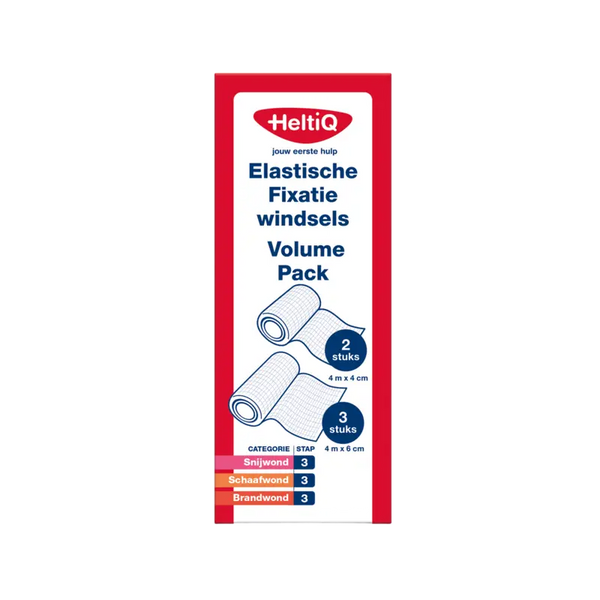HeltiQ Elastische Fixierbinden Vorratspack