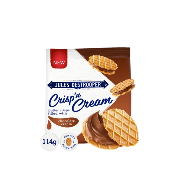 Jules Destrooper Crisp n cream chocolade