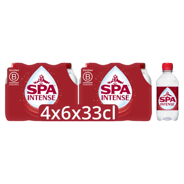 Spa Intense sprudelndes Mineralwasser 24er-Pack