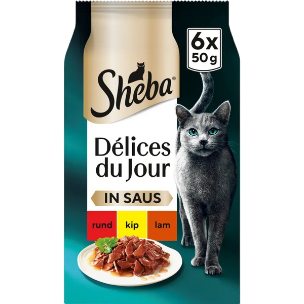 Sheba Tagesdelikatessen in Soße Feinkost