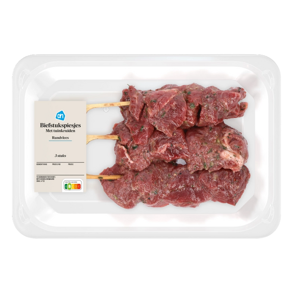 Excellent Beef Steak Skewer Garden Herbs