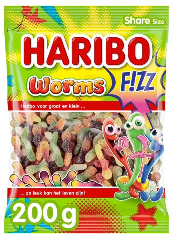 Haribo Worms F!zz