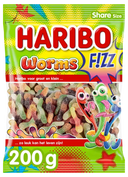 Haribo Worms F!zz