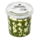 Cream cheese swirl with green herbs