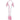 Pumping tiara roze Pasen