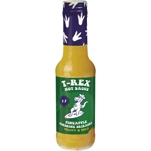 T-Rex Ananas-Sonnenschein-Sriracha