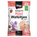 De Kleine Keuken Bio-Reiswaffelchen Erdbeere 7m+