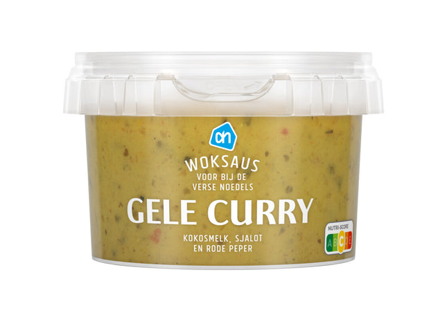 Woksaus gele curry