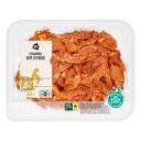 Free-range gyros-style chicken thigh fillet strips