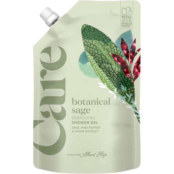 Care Botanical sage shower gel refill