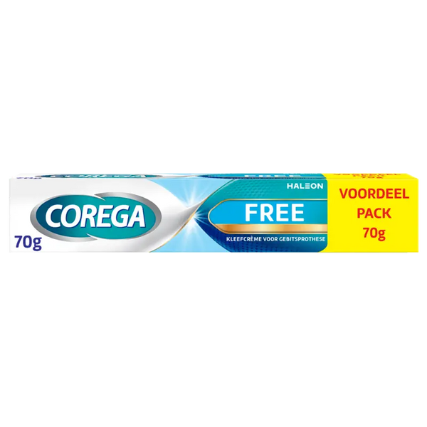 Corega Free Haftcreme für Zahnprothesen Vorteilspack