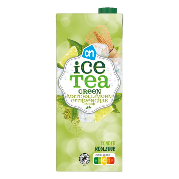 Eistee Grüntee Matcha Limette-Zitronengras