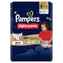 Pampers Night Pants diaper pants Size 6