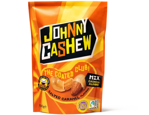 Johnny Cashew Mix cashew almond salted caramel