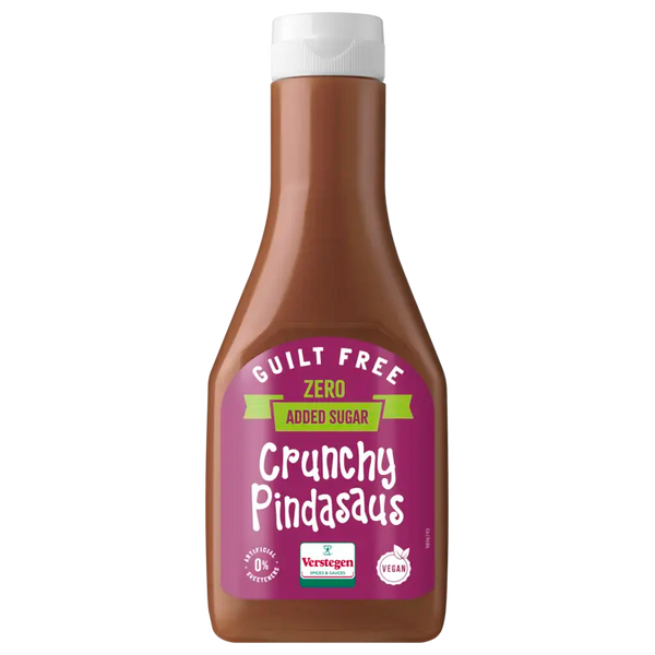 Verstegen Crunchy pindasaus zero added sugar