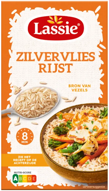 Lassie Zilvervlies rijst voordeelpak