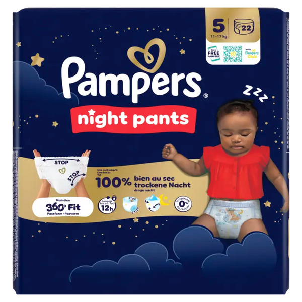 Pampers Night Pants Windelhöschen Größe 5