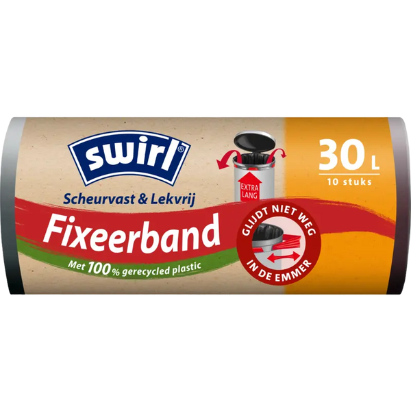 Swirl Afvalzakken fixeerband 30 liter