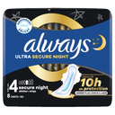 Always Ultra secure night wings maandverband