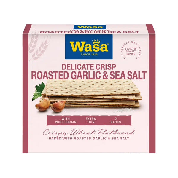 Wasa Feine Knusperbrot gerösteter Knoblauch & Meersalz