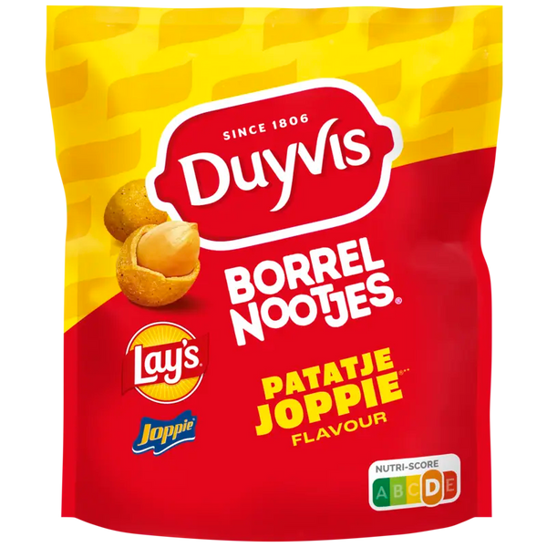 Duyvis Cocktail Nuts Lay's Max Patatje Joppie