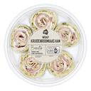 Tapas wrap herb cream cheese ham