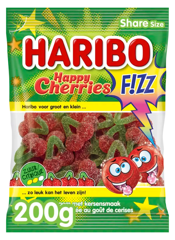 Haribo Fröhliche Kirschen Sprudel