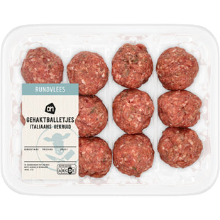 Gehaktballetjes Italiaans gekruid