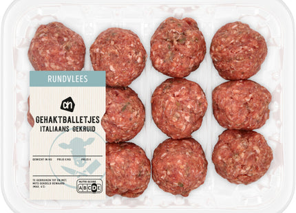 Gehaktballetjes Italiaans gekruid