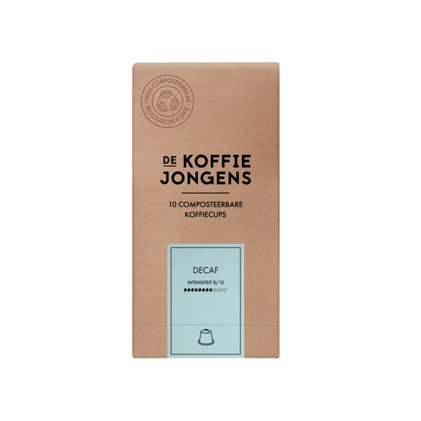 De Koffiejongens Decaf capsules