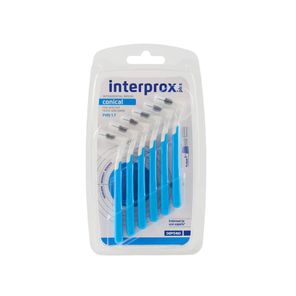 Interprox Plus Interdentale rager conical blauw