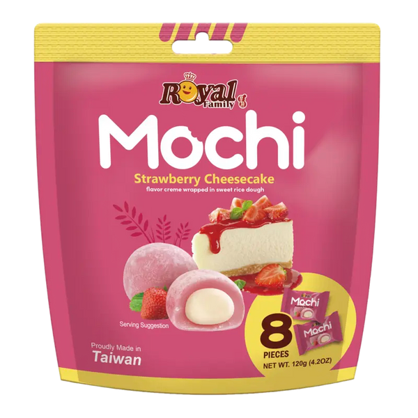 Royal Family Mochi strawberry cheesecake