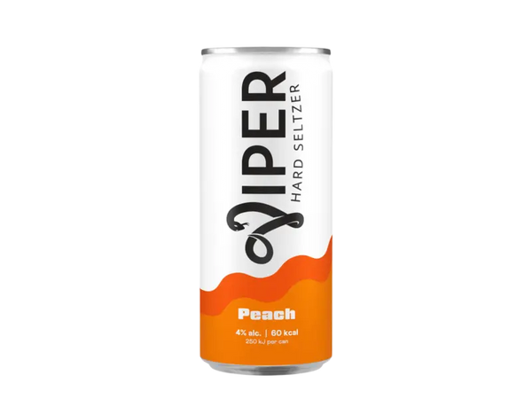 Viper Hard Seltzer Pfirsich