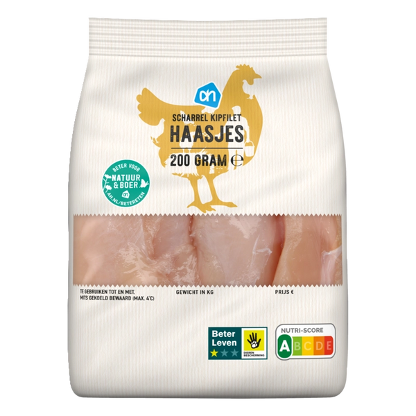 Free-range chicken tenderloins