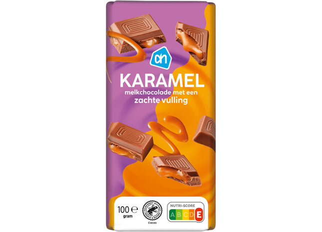 Karamel melkchocolade