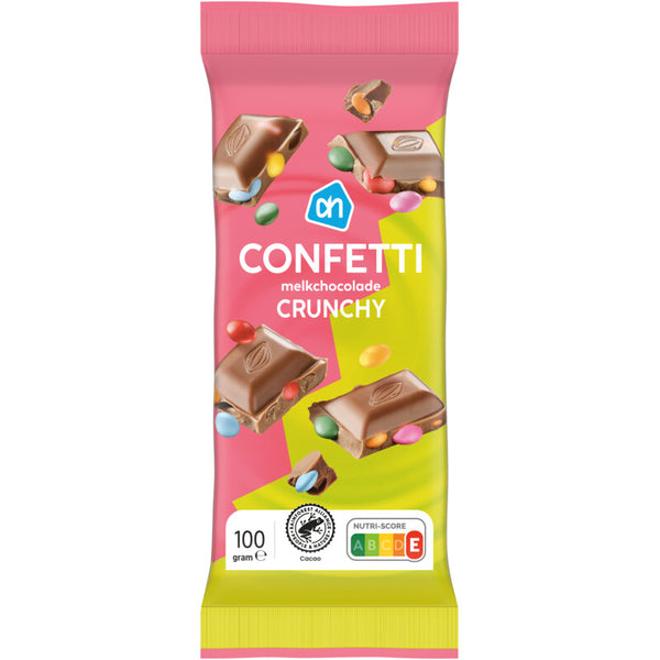 Confetti mix melkchocolade