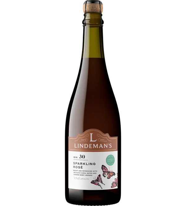 Lindeman's Korb 30 sprudelnder Rosé